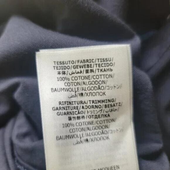 Alexander McQueen Graffiti Logo T-Shirt Size M - Picture 7 of 9